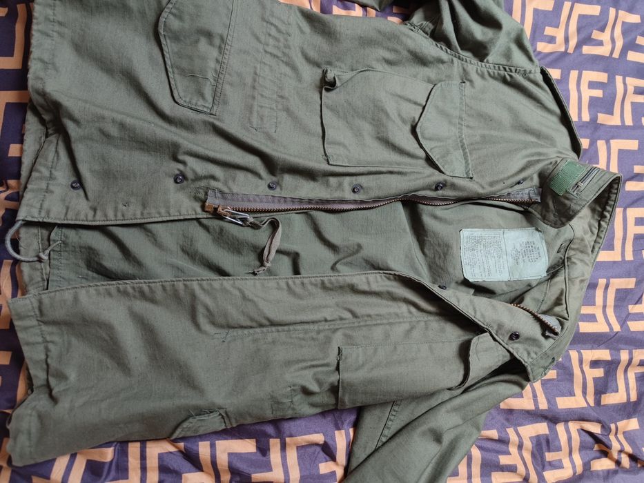Oryginalna kurtka M-65 US Army Golden Mfg. 1984 Small Regular – nieużywana