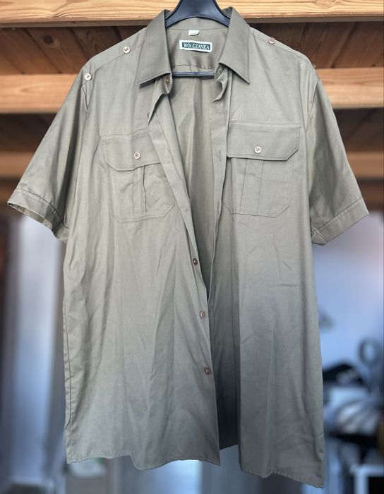 koszula wojskowa na krotki rekaw