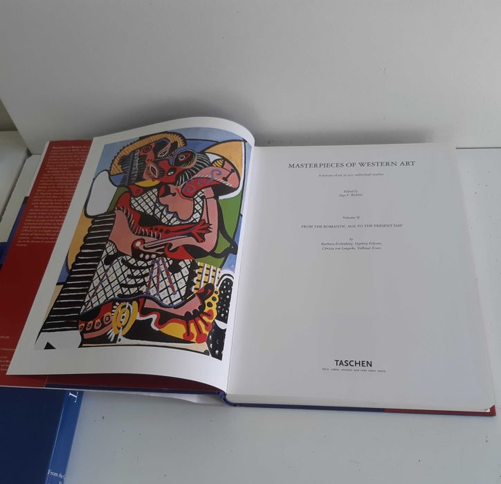 2 Livros Grandes Masterpieces of Western Art - Taschen