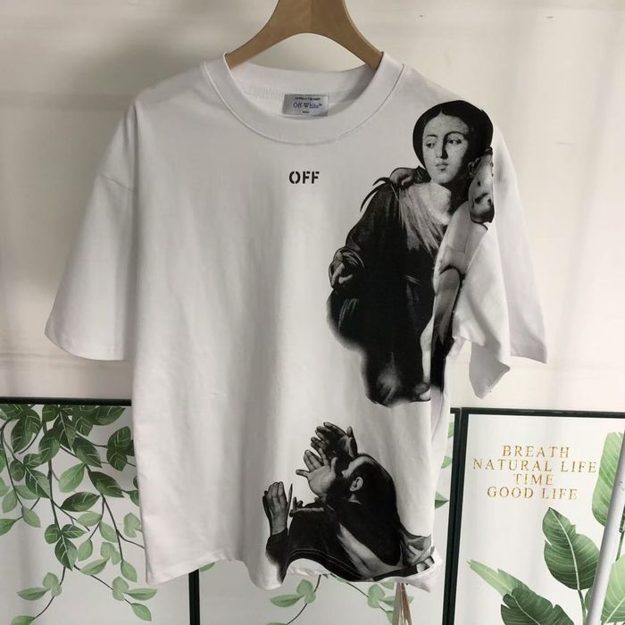 ‼️Акція‼️ Біла Футболка Off-White | Футболка Of white