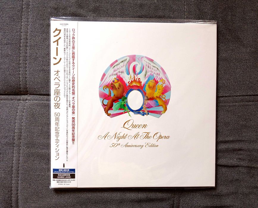 Queen A Night At The Opera Limited Edition winyl 2025 Japan Obi