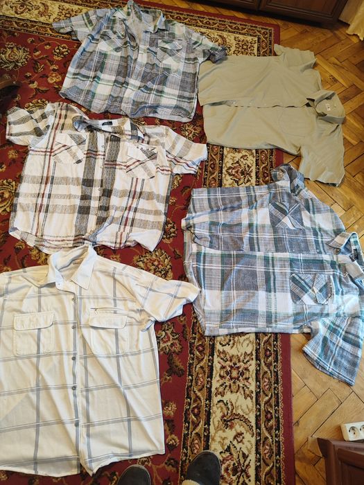 Koszule męskie 6XXL -5szt.-15 zł/szt.
