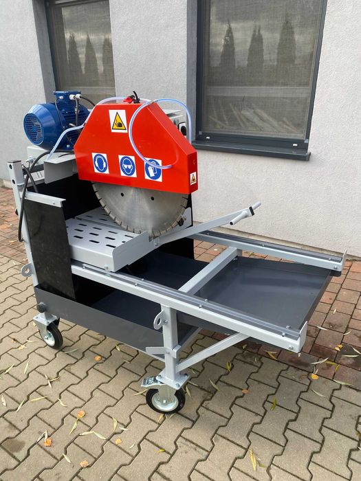 Przecinarka piła stolikowa S1500 5,5kW 400V do silki pustaka bloczków