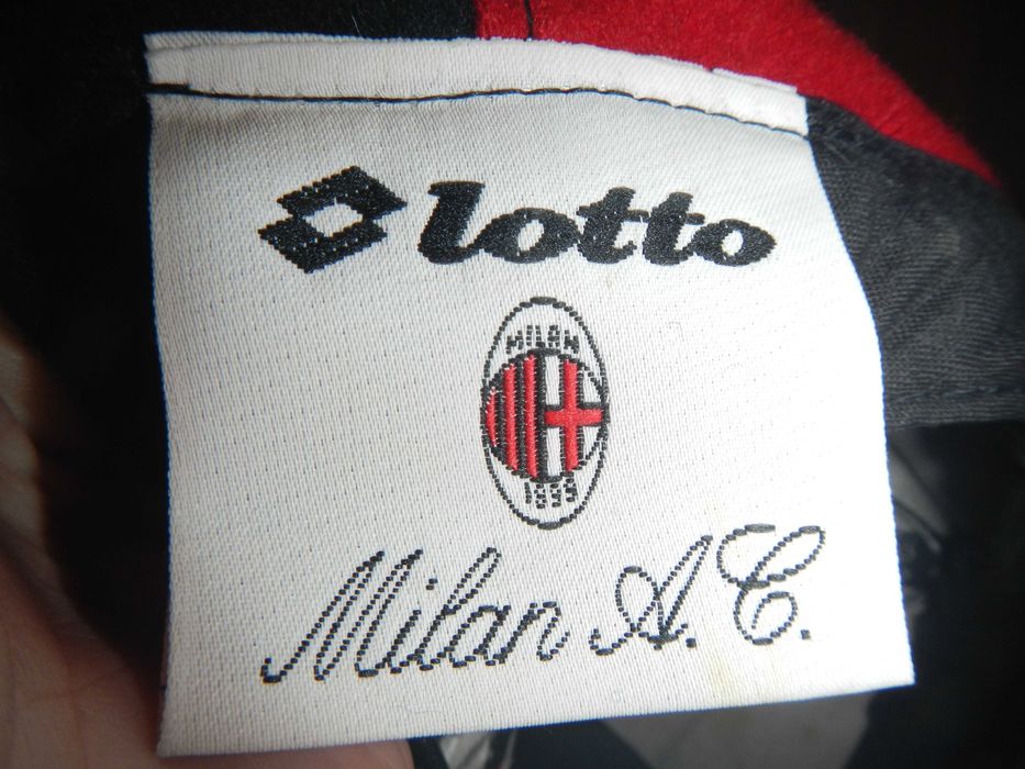 czapeczka Ac Milan Lotto vintage