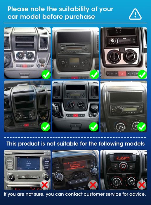 Radio Nawigacja Android Fiat Ducato, Citroen Jumper 2, Peugeot Boxer 2