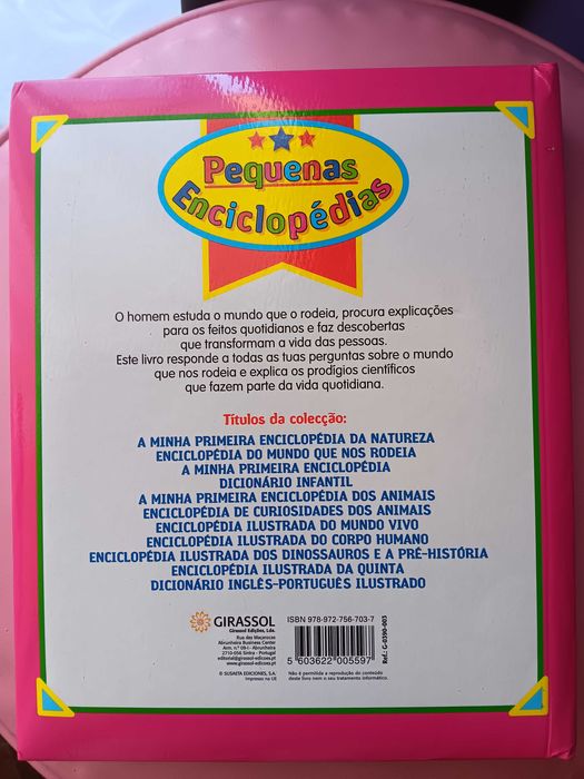 Livro A Minha Primeira Enciclopédia- Edições Girassol
