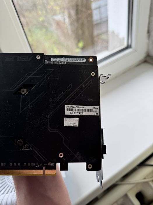 Видео карта asus rx480 8gb