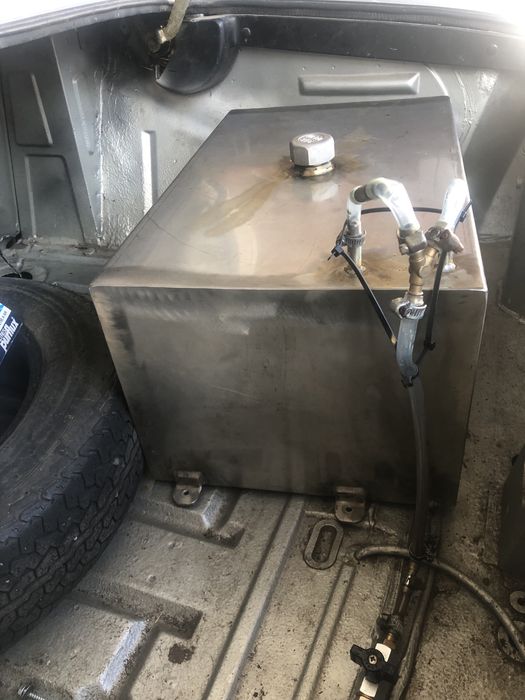 Deposito 30 litros inox de combustivel