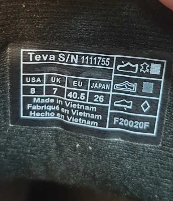 Черевики Teva Ember Commute Shoes - Waterproof оригінал 41