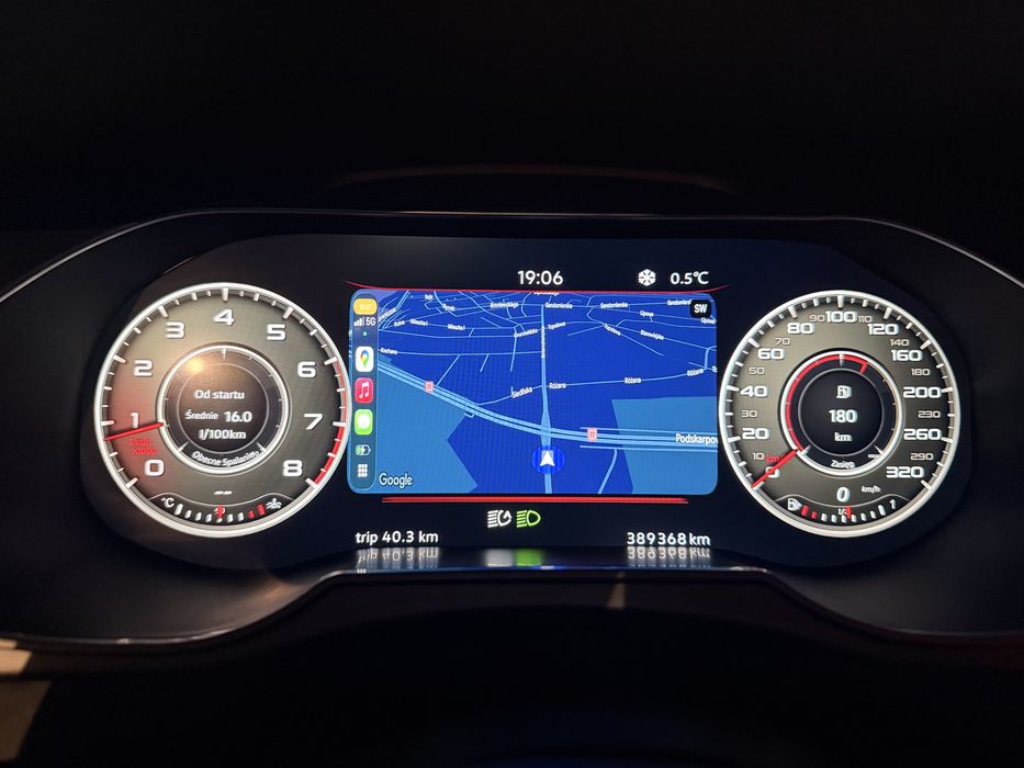 Licznik audi a4b8 polift virtual cokpit