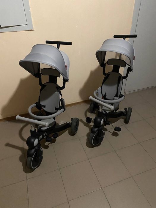 Дитячий велосипед триколісний з батьківською ручкою