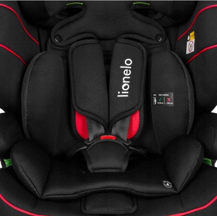 Fotelik Samochodowy 76-150cm 9-36kg Lionelo LEVI I-SIZE