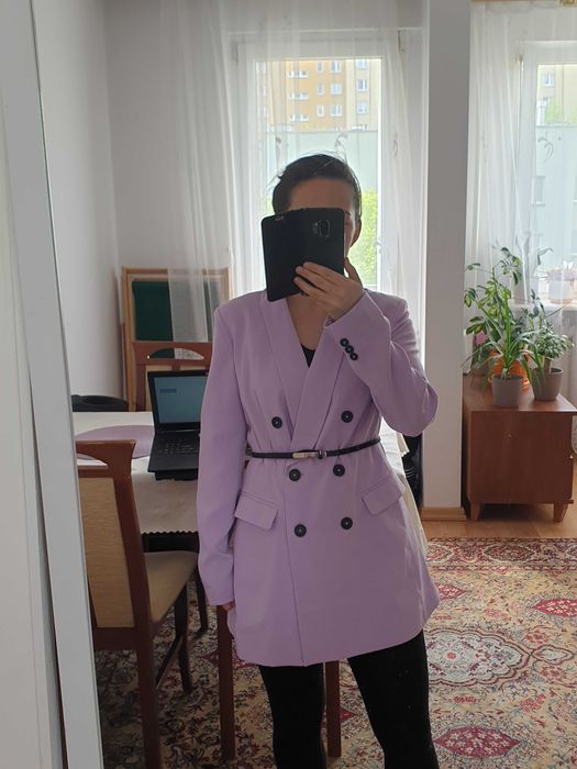 Marynarka liliowa Reserved S