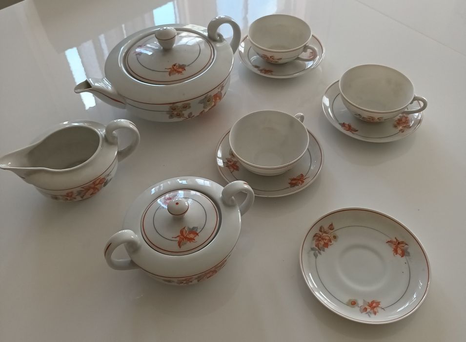 Serviço de chá Vista Alegre.