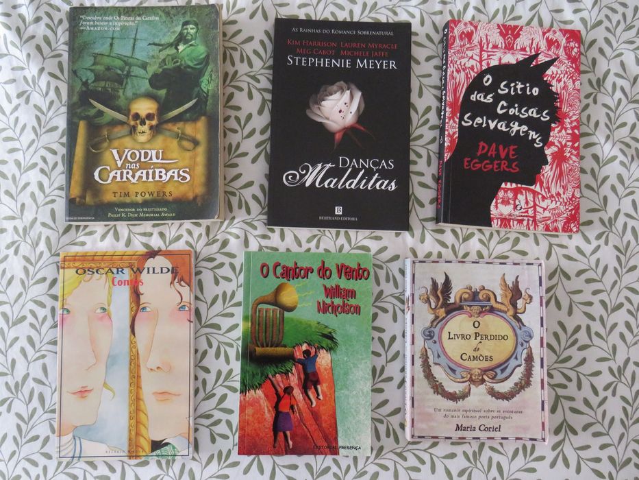 Livros de vários temas, alguns novos!