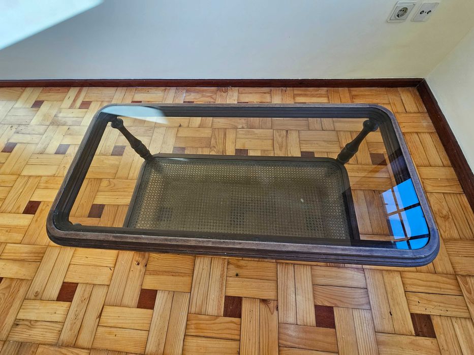 Mesa de centro retangular