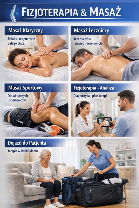 Masaż SPORTOWY - Fizjoterapia