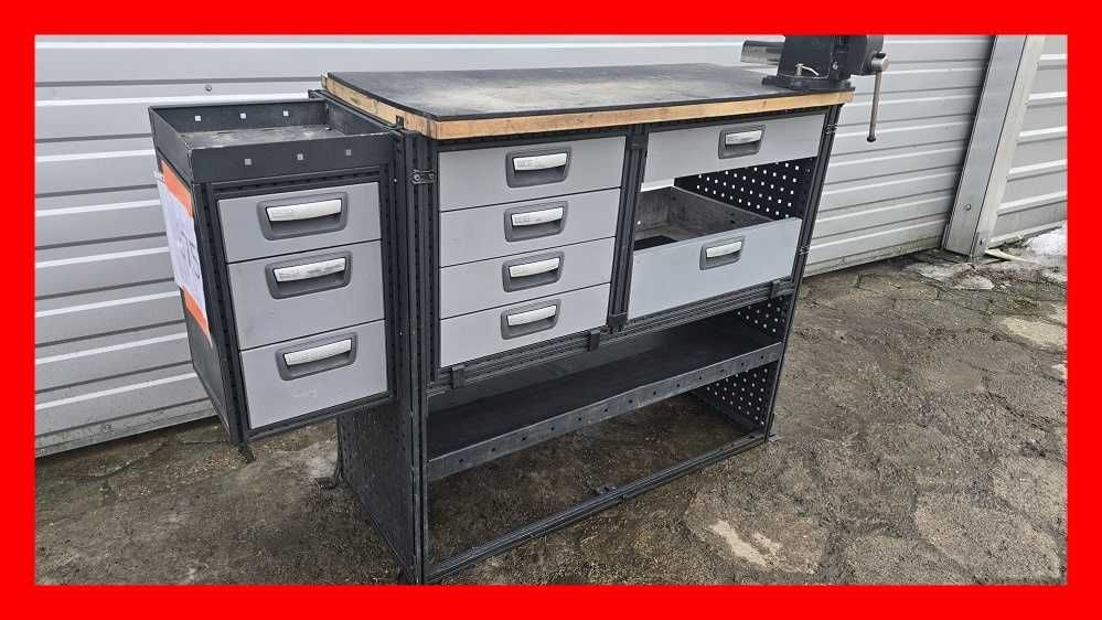 Regał Półka do Auta Dostawczego Uniwersalna Warsztat 375