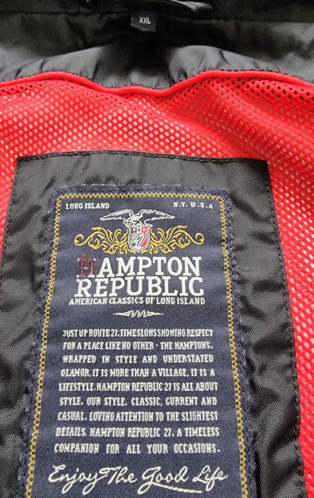 Kurtka męska przejściowa Hampton Republic Rozmiar XXL
