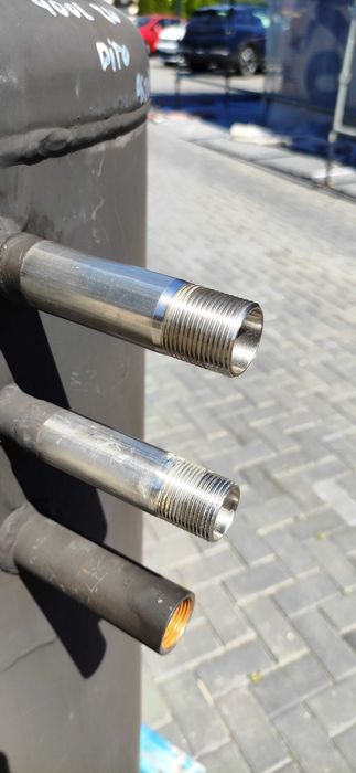 Bufor kombinowany 600 / 400 L wężownica CWU nierdzewna solar