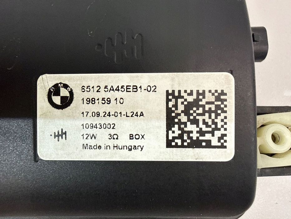 BMW IX U10 I4 GENERATOR ДИНАМІК DZWIEKU 5A45EB1 / 2