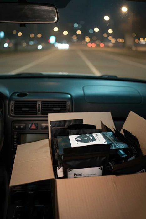 Набор для покраски кожаного руля, краска для руля черная, жидкая кожа