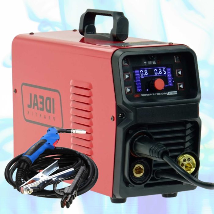 Spawarka Migomat PRAKTIK MIG201 SYNERGIC LED 200A CPKsochaczew