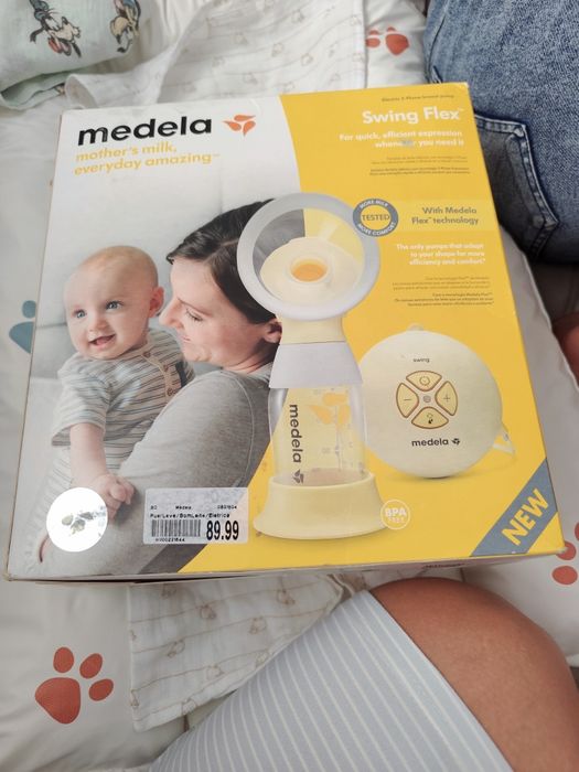Medela swing flex + Discos de amamentação chicco