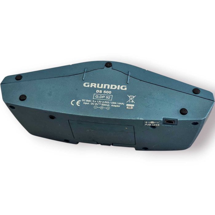 Base Som Portátil GRUNDIG DS 500 G.DP 92para iPod/MP3– Colunas Estéreo