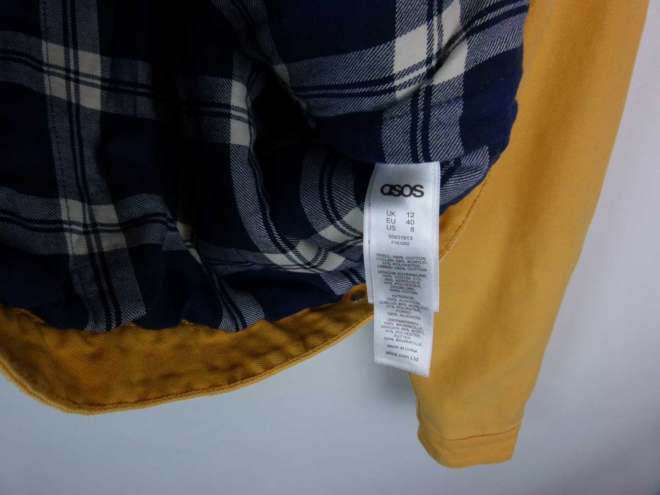 Asos ocieplana kurtka jeans 12 / 40