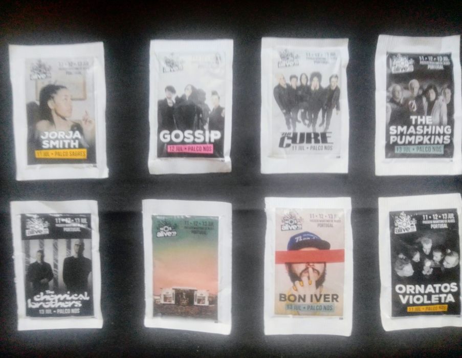 Pacotes de açúcar