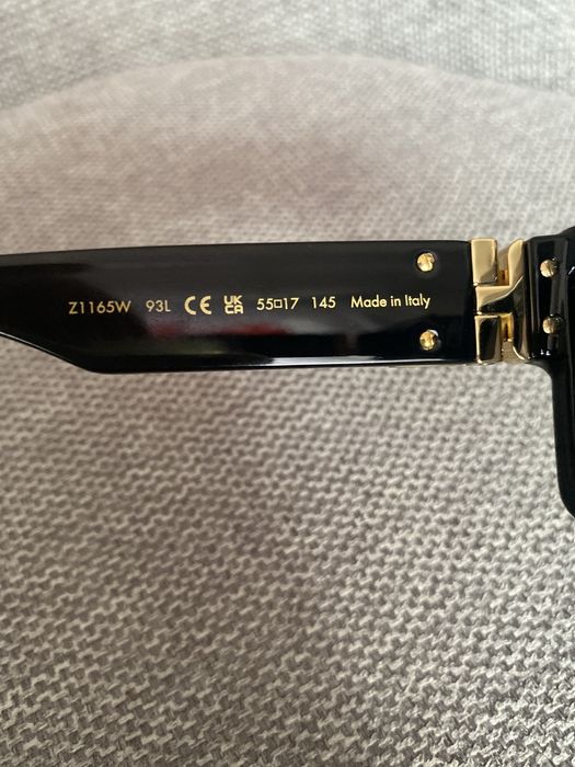 Okulary męskie Louis Vuitton Millionaires Sunglasses Black