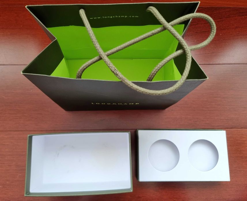 Conjunto de saco e caixa Longchamp