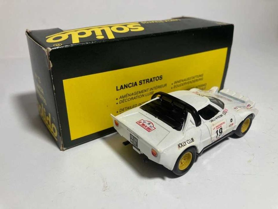 Lancia Stratos HF Rally - Solido  ref 73 – #19  Tour de Corse 1977