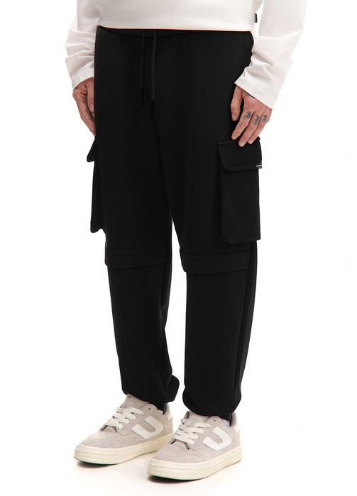 Штани джогери чоловічі Cropp чорні утеплені нові, розмір M,L,XL,XXL