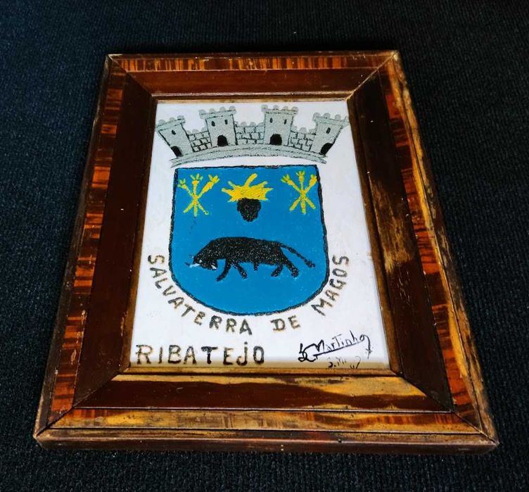 Quadro anterior a 1950 artesanato Salvaterra de Magos
