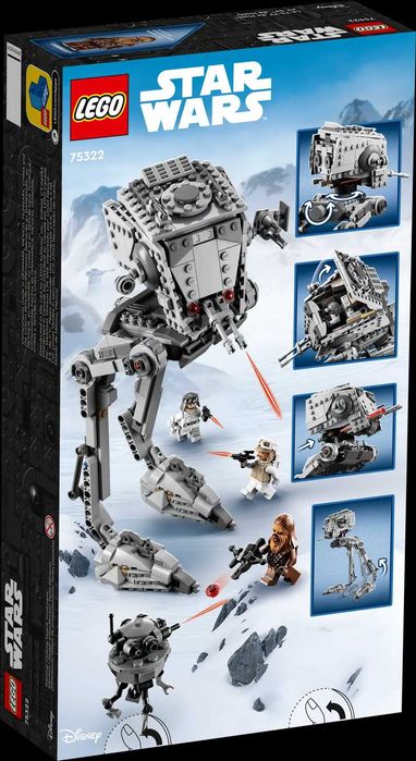 LEGO Star Wars 75322 - Hoth AT-ST Novo e selado