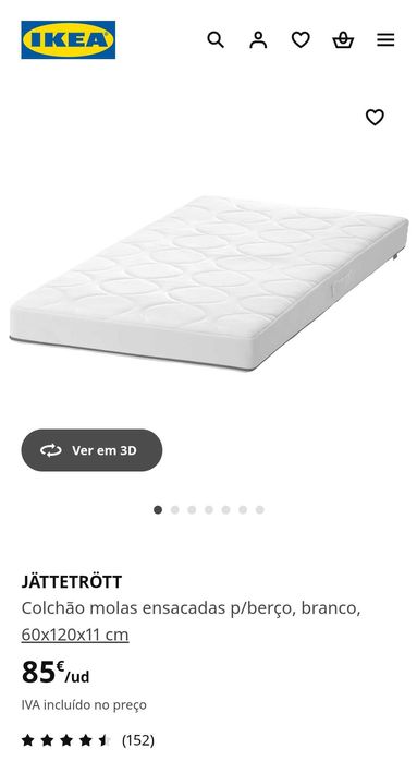 Colchão berço bebé