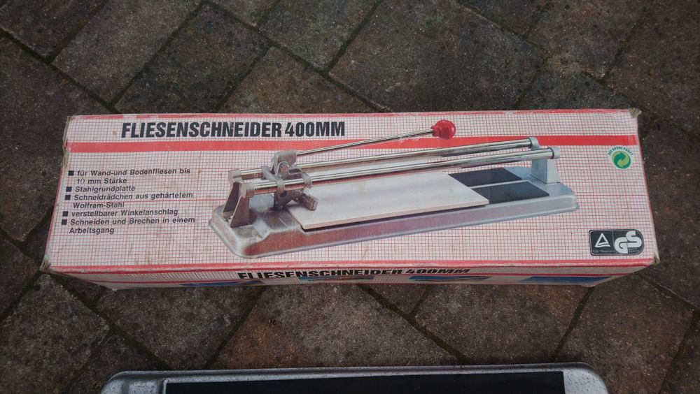 Niemiecka przecinarka do płytek - 400 mm.