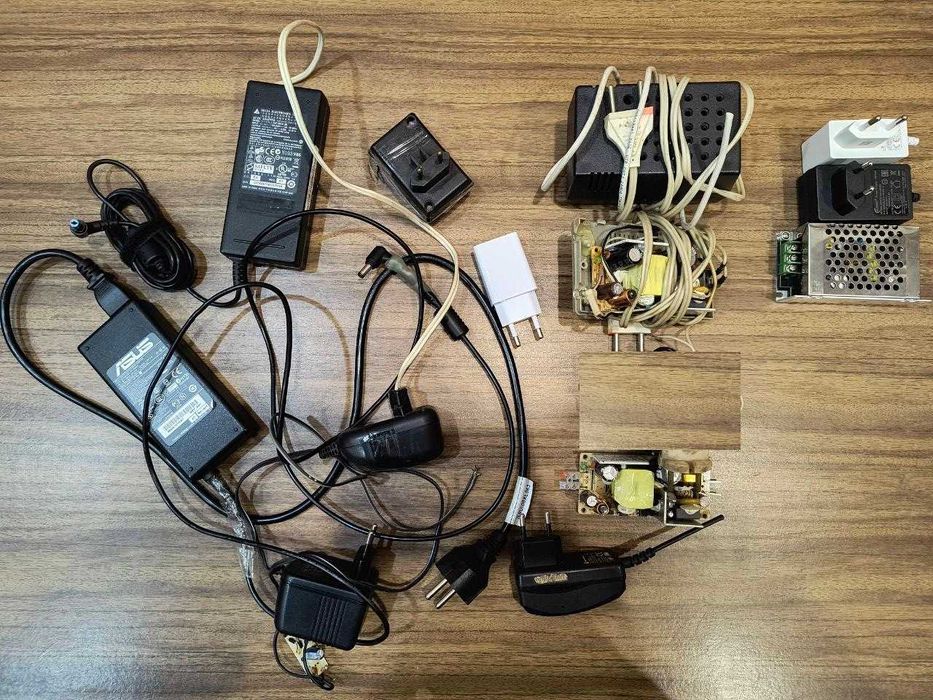 13 блоков питания + ИБП Mustek Power Must 400 plus (комплектом)