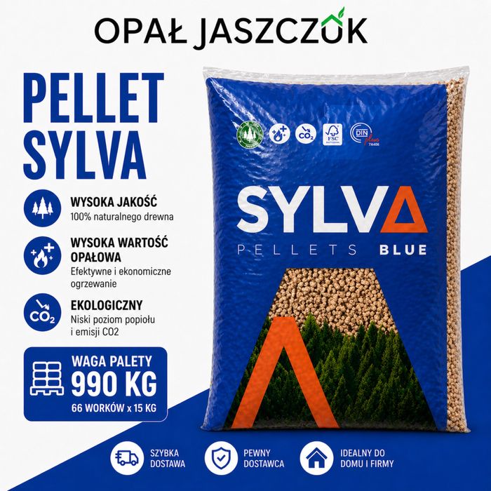 Pellet Sylva A1 - paleta 990kg