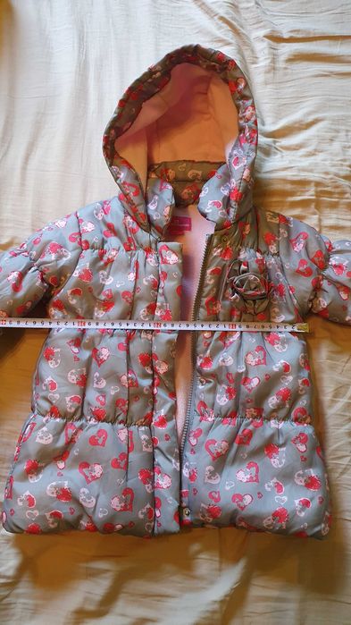 Zimowa kurtka 104/110 dziewczynka