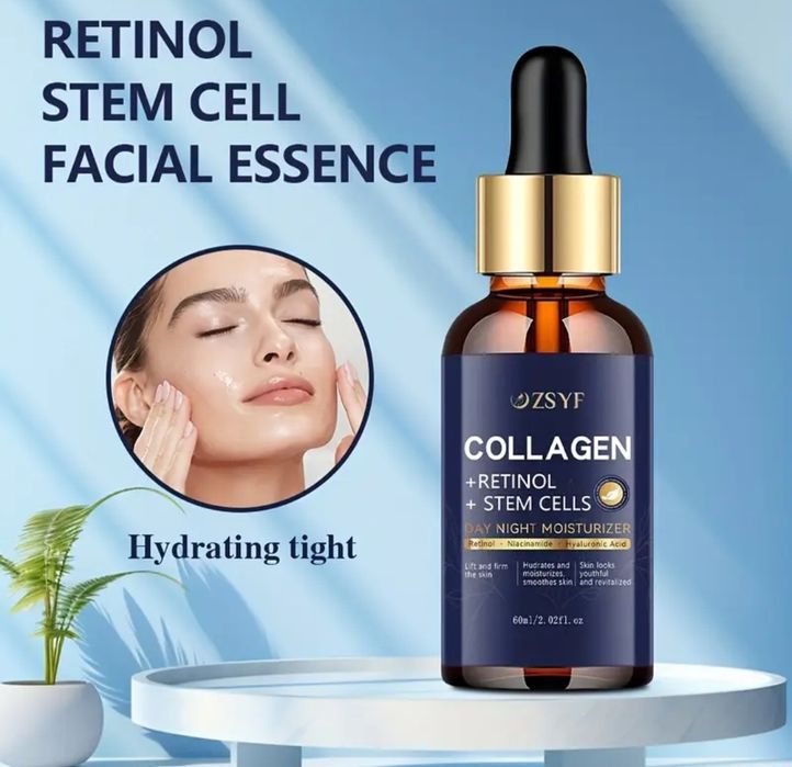 Serum do Twarzy z Kolagenem i Retinolem – 60 ml