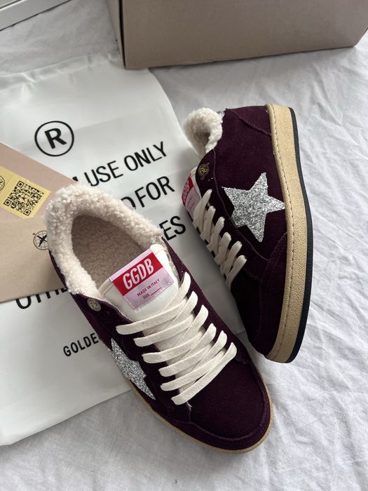 Кеди на меху Голден Гуси/ Кросівки Golden Goose/ Moon Boot/ Утеплені