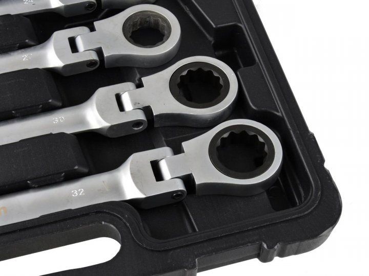 Набор трещеточных ключей 9-32 мм 13 ед. Keltin 00105