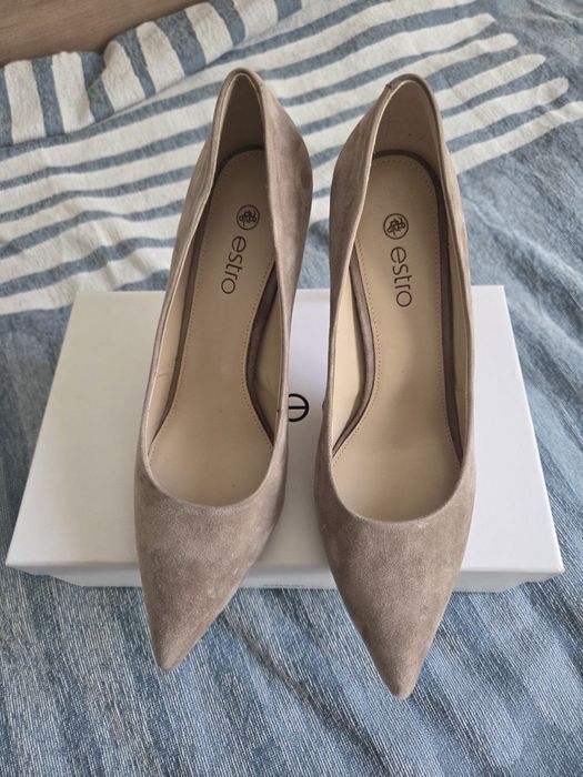 Шкіряні туфлі лодочки Estro, розмір 38, можна на 37,5