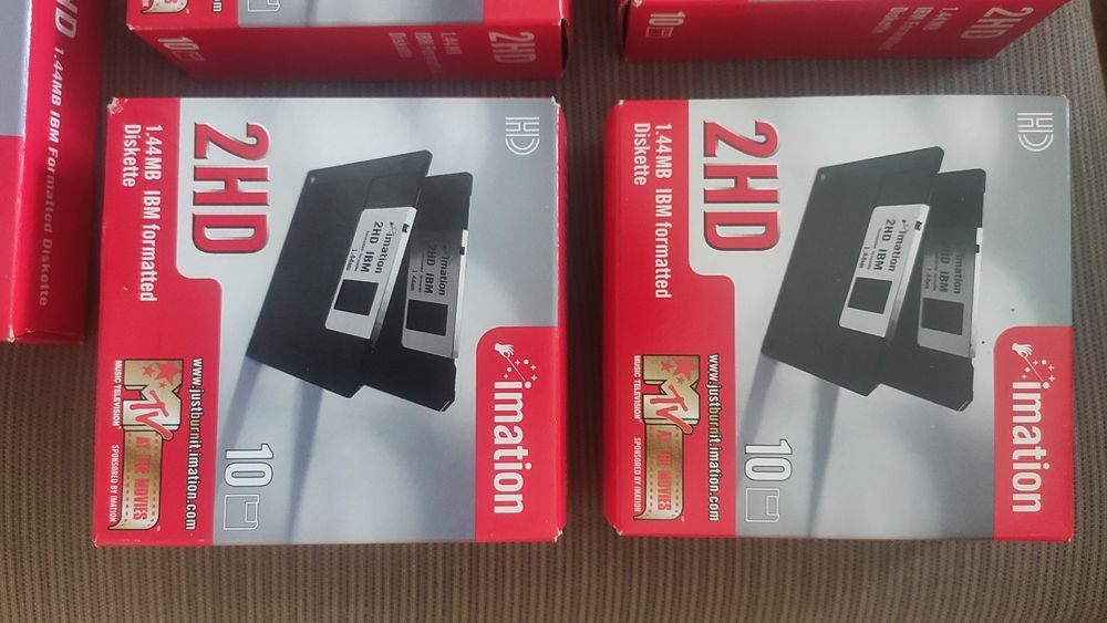 Sealed IBM PC MS-DOS Floppy Disk Boxes442415261229393921