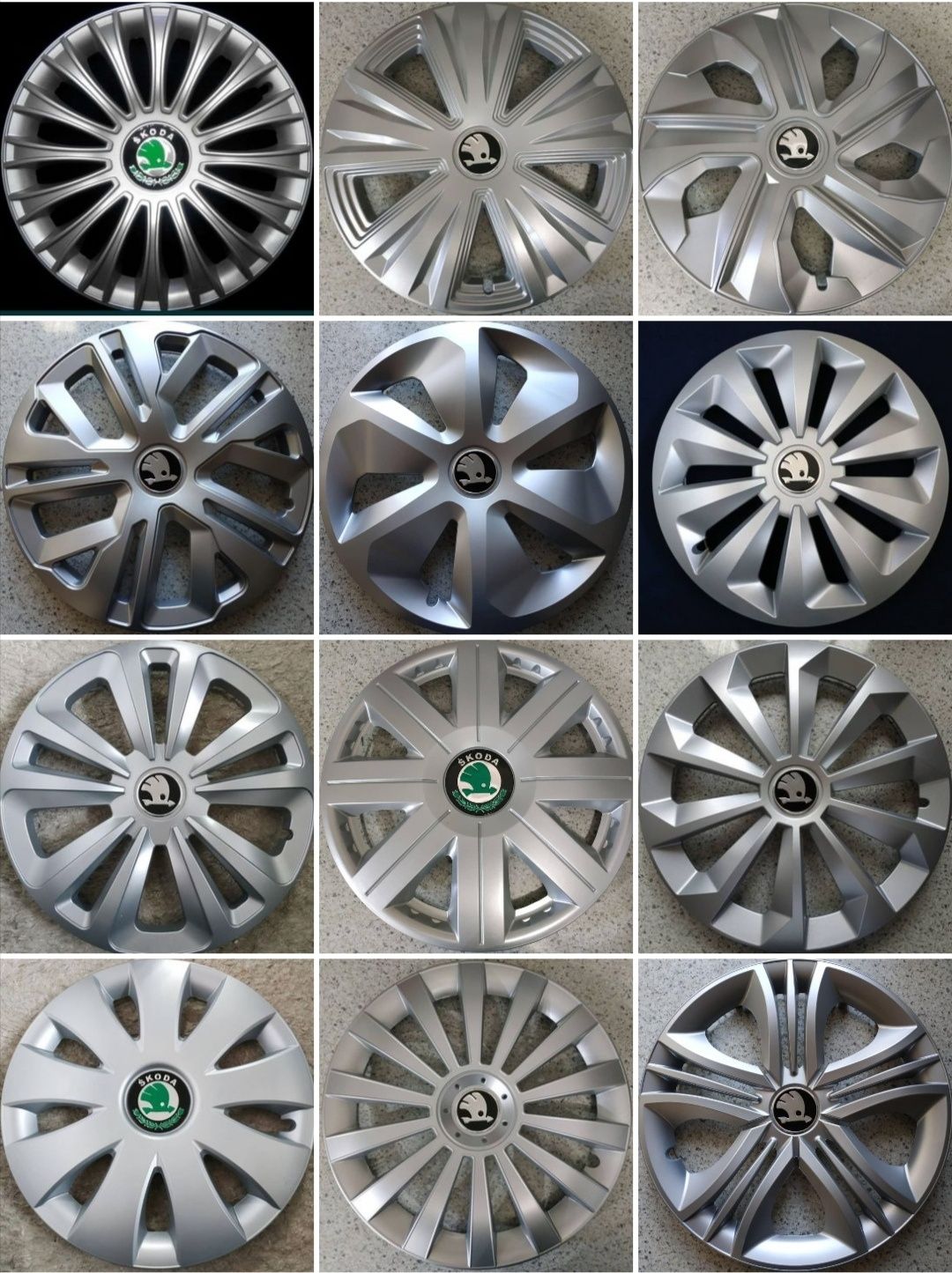 Колпаки Ковпаки Skoda Шкода r15 16 14 13 Oktavia Rapid Superb Fabia ...