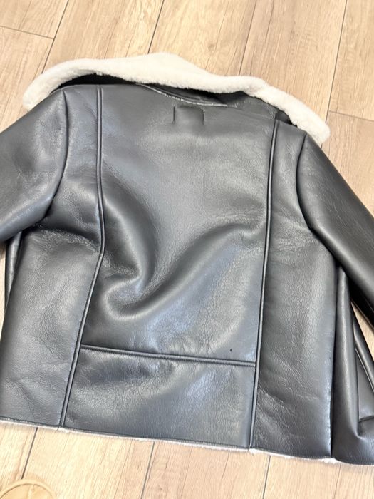 Kurtka zimowa ekoskóra