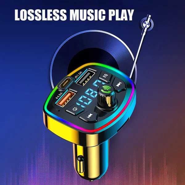 Transmissor FM Bluetooth 5.0 para carro